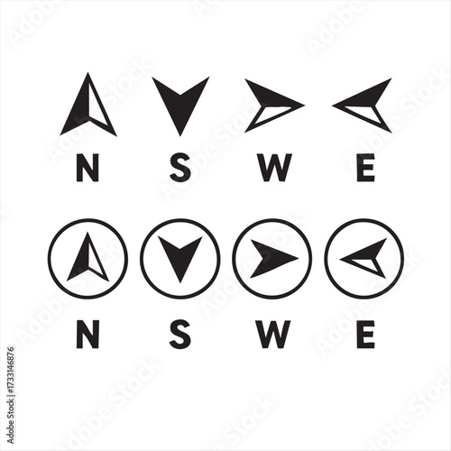 The glossy black vector arrow icons set provides essential web and media player buttons for sign design, including play, stop, pause, forward, and circle symbols
