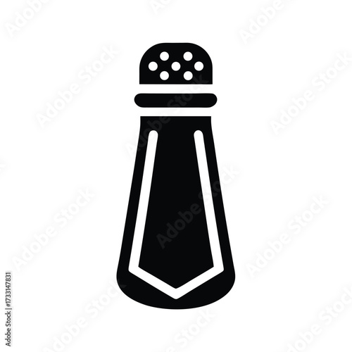 Ground Dill Shaker Icon Vector Illustration