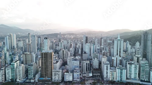 Wallpaper Mural Balneario Camboriu Cityscape: Aerial View of the Iconic High-Rise Skyline Torontodigital.ca