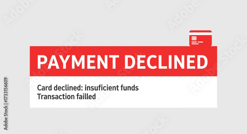 Payment Declined Notification: Insufficient Funds