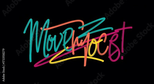 A person engaging in a mindful eating practice with a colorful and vibrant background