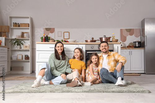 Parents with their daughter...