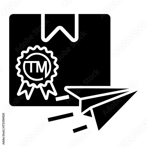 trademark Solid icon