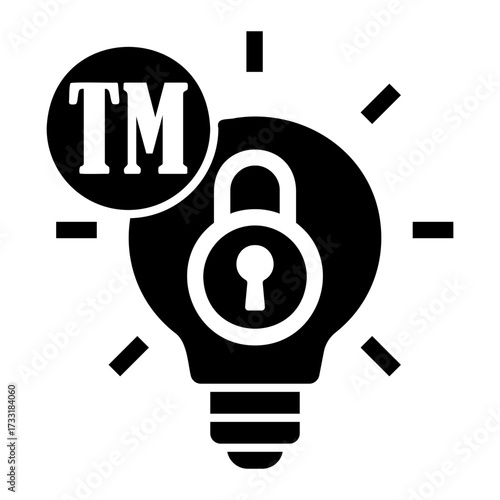 trademark Solid icon