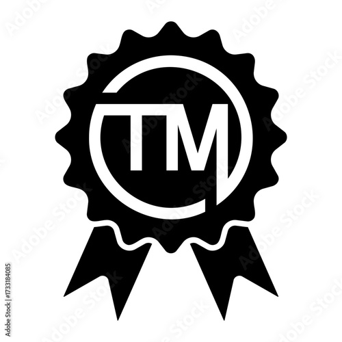 trademark Solid icon
