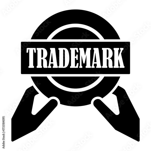 trademark Solid icon