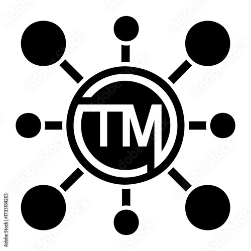 trademark Solid icon