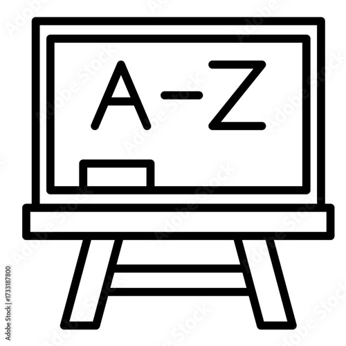 Vocabulary Board  Icon Set Multiple Style Collection