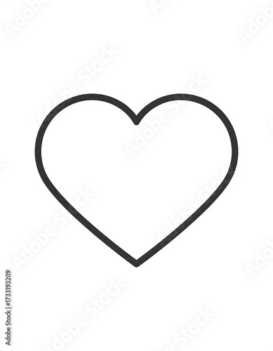 Free Download Simple heart shape graphic - GFXLoad