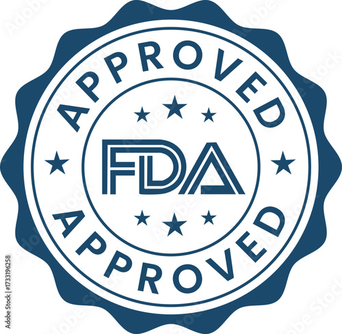 Fda approved seal of approval for food drugs and medical devices