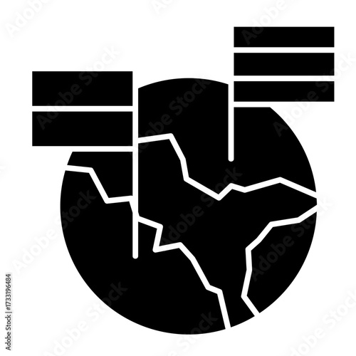 Global Communication  Icon Set Multiple Style Collection