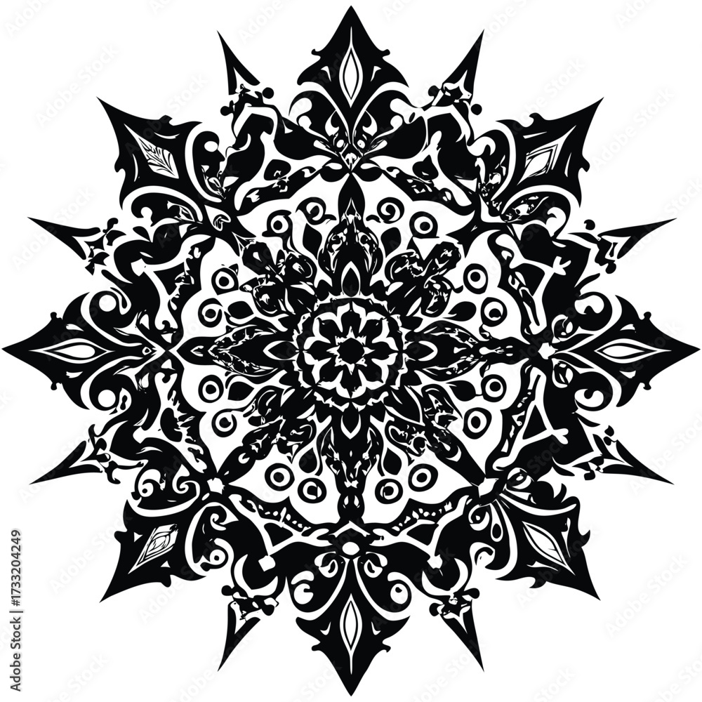 Obraz premium abstract-wallpaper-set-isolated-on-white-backgroun.eps