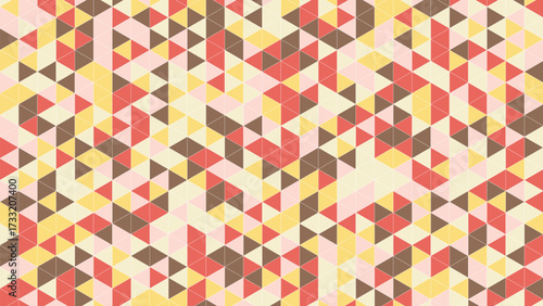 010 Brown_Yellow_Red geometric low poly background