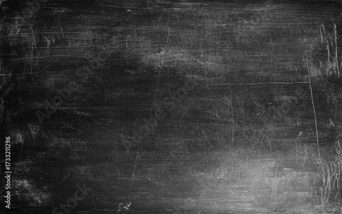 Chalk rubbed out on blackboard background