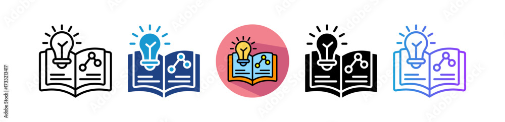 Fototapeta premium Theory multiple icon