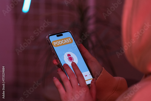 Person holding a smartphone...