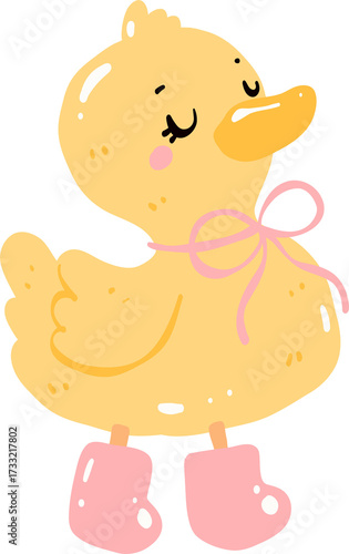 Cute Duck Illustration