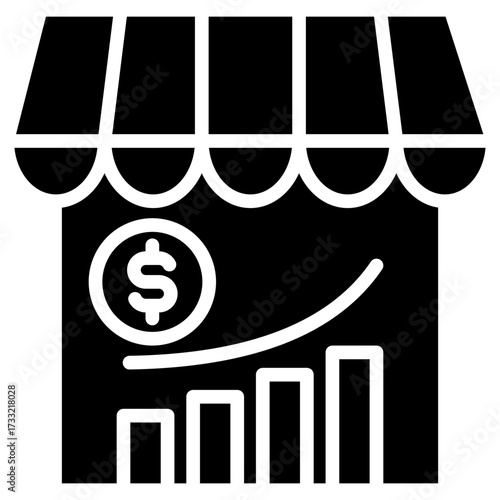Market Price glyph icon