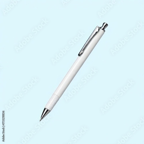pen on white background