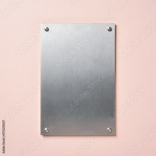 metal plate with screws