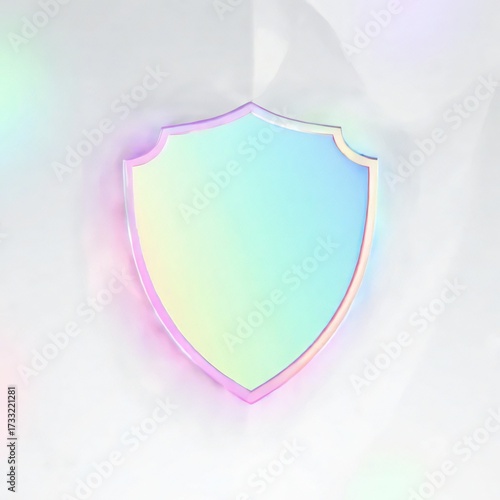 pastel shield icon