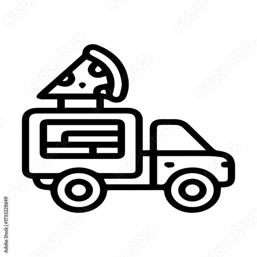 Pizza Delivery Icon