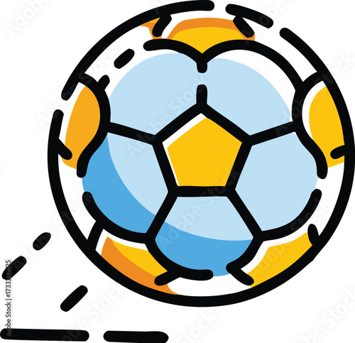 soccer ball vector illustration