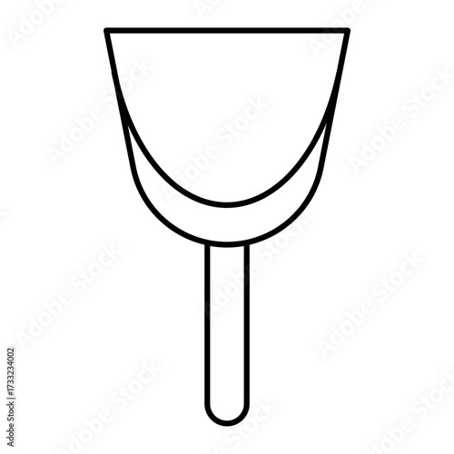 scooper outline icon