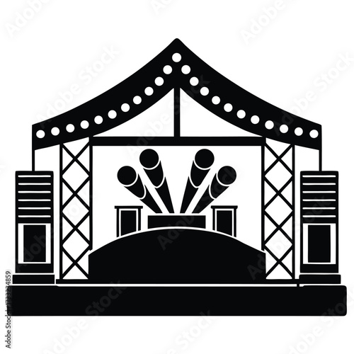 circus tent vector