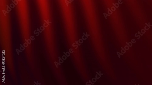 Deep Red Velvet Curtains with Dramatic Lighting and Shadows.