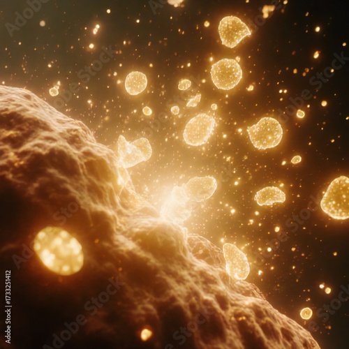 abstract background with cell