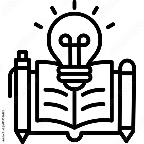 Early Literacy line icon