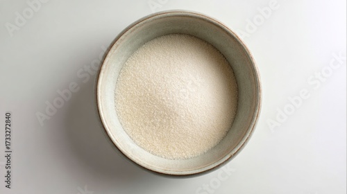 Sugar in bowl