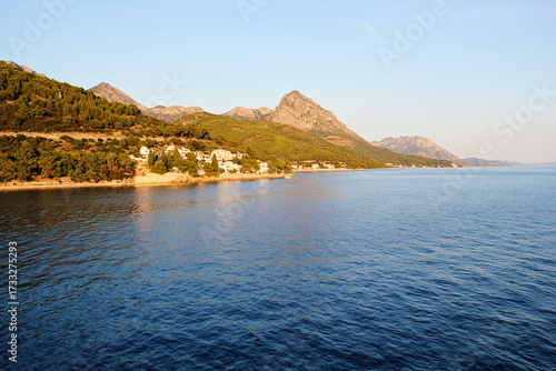 Makarska Riviera Landscape on the Croatian Coast