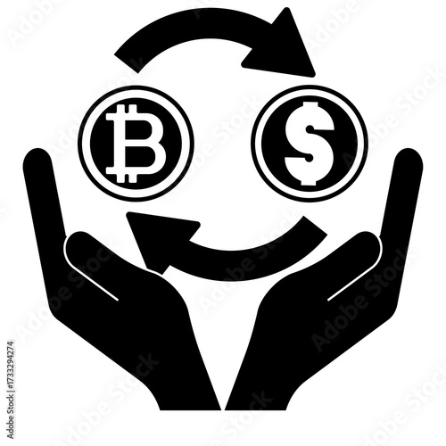 Bitcoin Icons , logo, illustration, vector