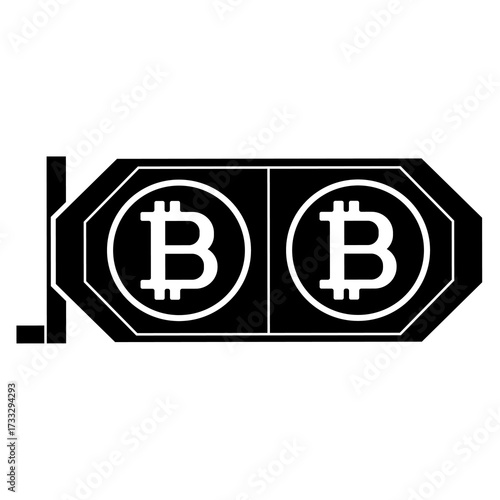 Bitcoin Icons , logo, illustration, vector