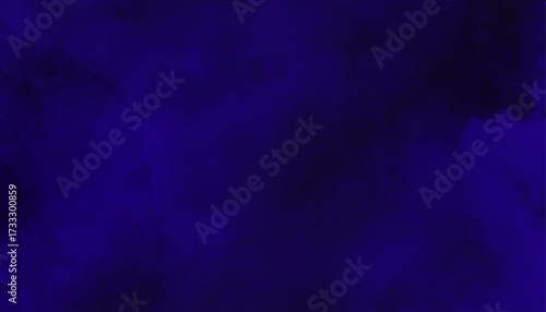 Deep Midnight Blue Cloudy Texture Background