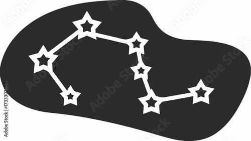Discover the magic of constellations with this inspiring star map, celestial wonder, astrology chart, cosmic design perfect for educational materials