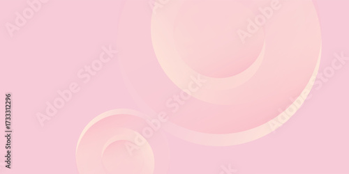 modern minimalist pink and yellow gradations, circle  glowing concept fashion simple art good nice