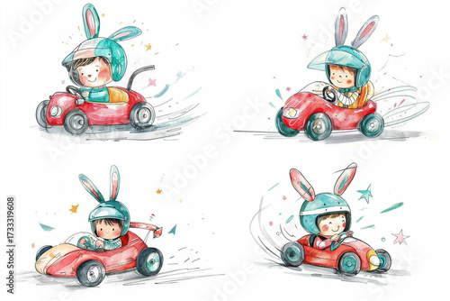 Racing Bunnies