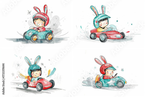 Racing Bunnies