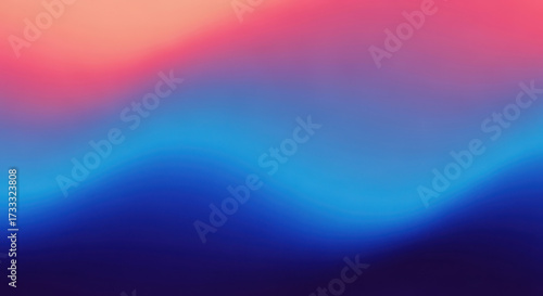 Abstract pixelated gradient background with pink and blue hues