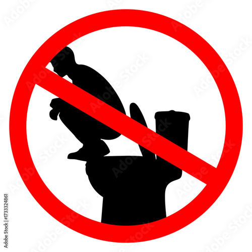 No Squatting on the Toilet Seat