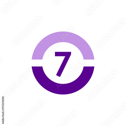 Number icon vector illustration. Infographic number icon vector. number icon vector