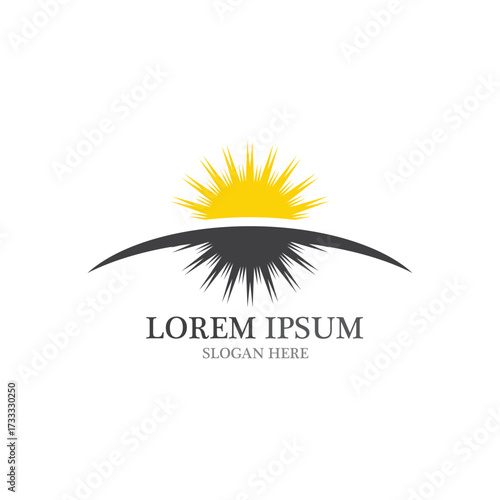 Sun Vector illustration Icon