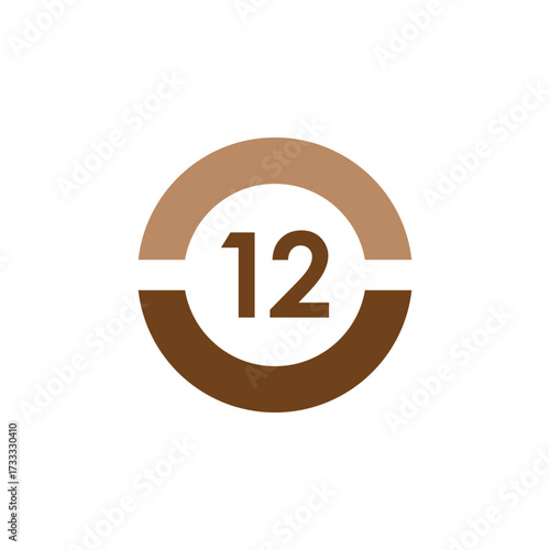 Number icon vector illustration. Infographic number icon vector. number icon vector