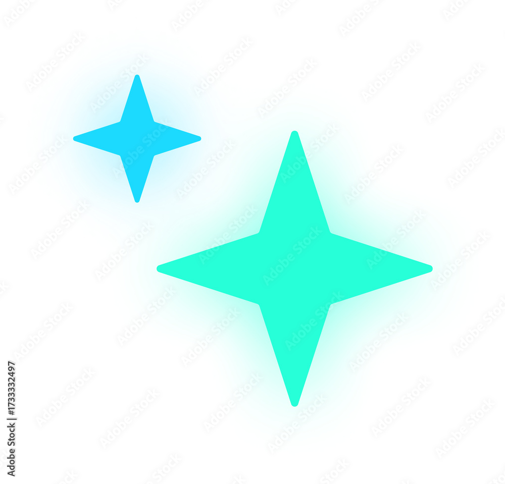 Obraz premium Abstract Blue and Green Blob Against Transparent Background Design with Gradient Lighting and Smooth Textures Digital Illustration Concept