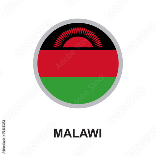 malawi national flag circular vector design Free Download malawi national flag circular vector design - GFXLoad