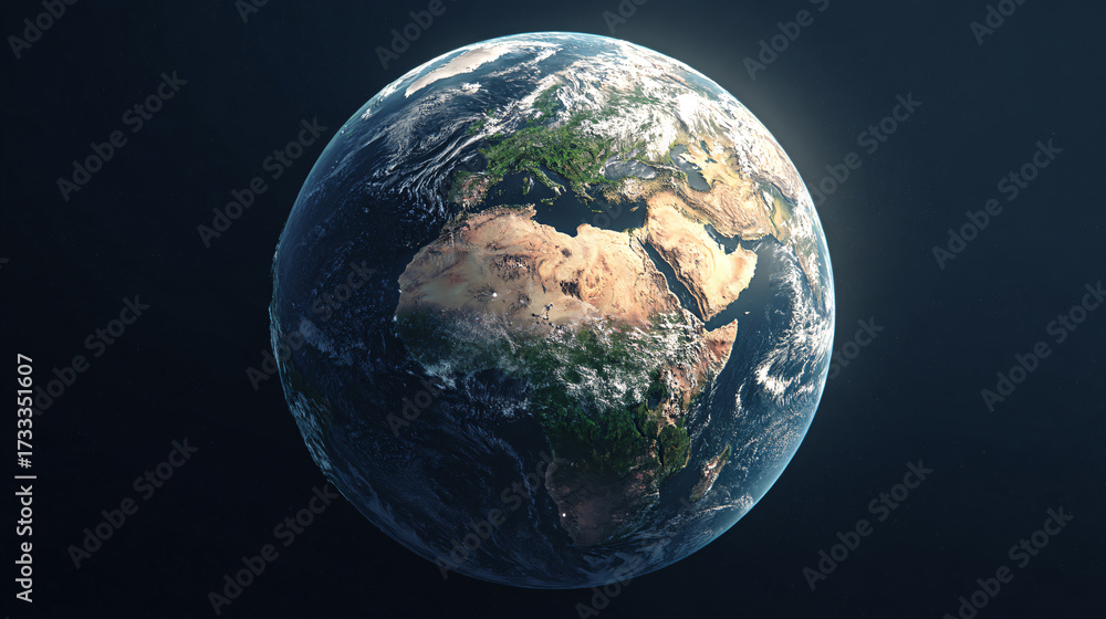 Fototapeta premium earth in space