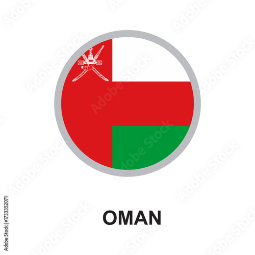 oman national flag circular vector design Free Download oman national flag circular vector design - GFXLoad